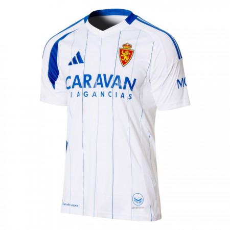 Virallinen pelipaita Real Zaragoza Koti 2024-25 Lyhythihainen - Miesten